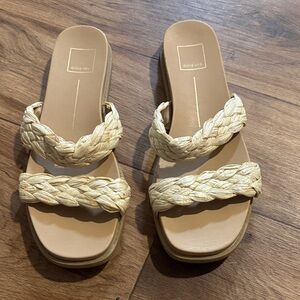 Dolce Vita Women's Tan Braided Sandals